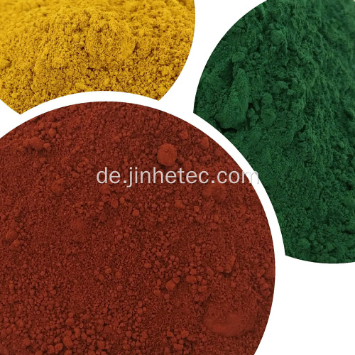 Zement Ziegelfarbe Eisenoxid Fe2O3 Pulver